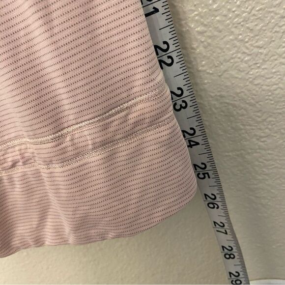 Lululemon blush Rest Less Tank Heathered Barely Pink Wamo Camo size 6 - Picture 7 of 11